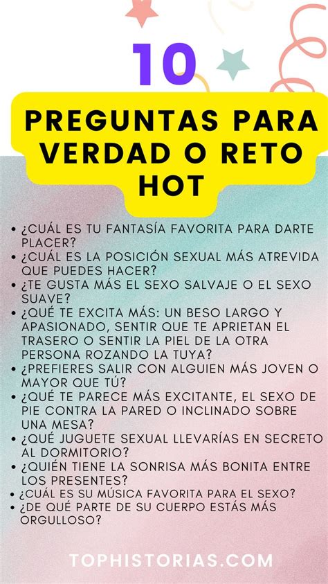 VERDAD O RETO: +600 Preguntas HOT